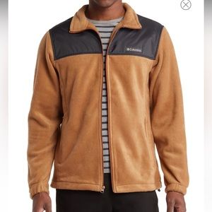 Columbia Mens Mount Grant Tech Full Zip Jacket Sz L